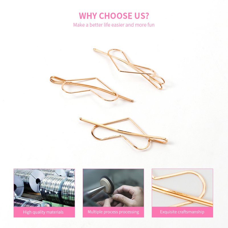Heart Shaped Hair Clips For Lady Girl