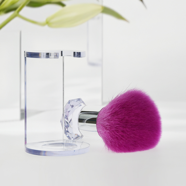 Synthetic Hair Makeup Brush with Holder
