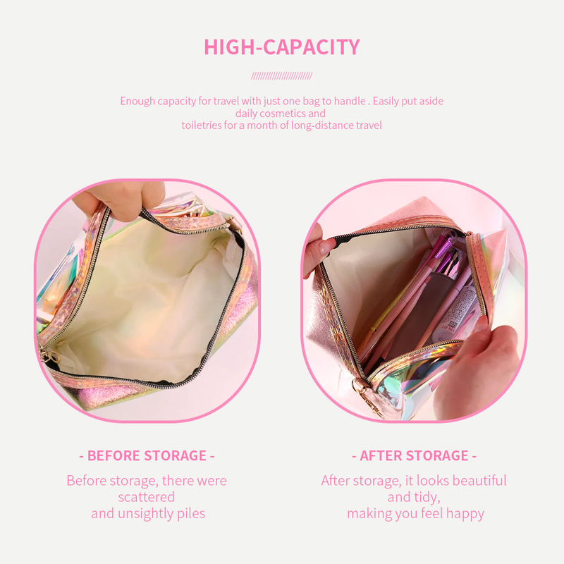 TPU Portable Transparent Makeup Bag