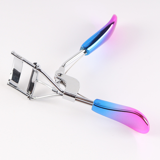 Colorful Non-Slip Handle Eyelash Curler