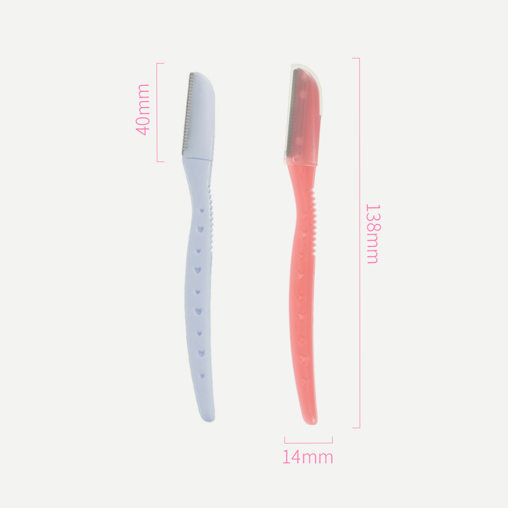 Candy Color Eyebrow Dermaplaning Tools