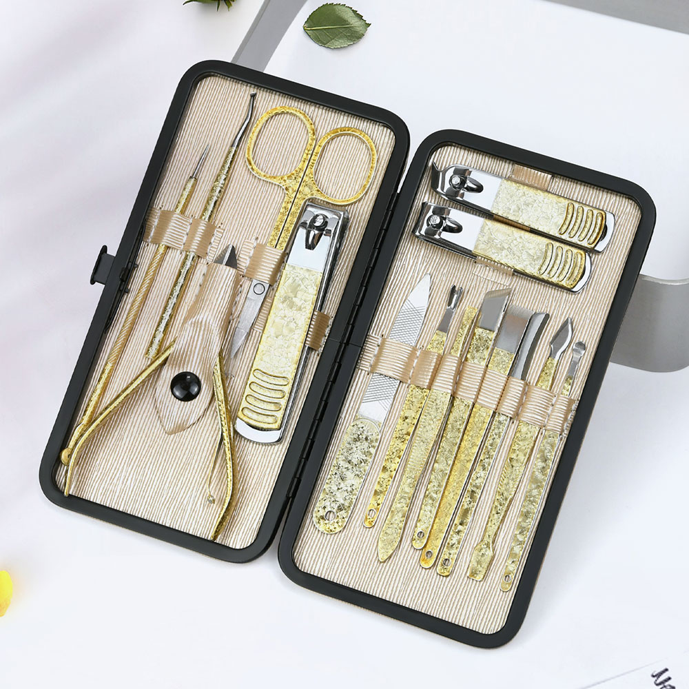 Pedicure Manicure Kit With PU Case