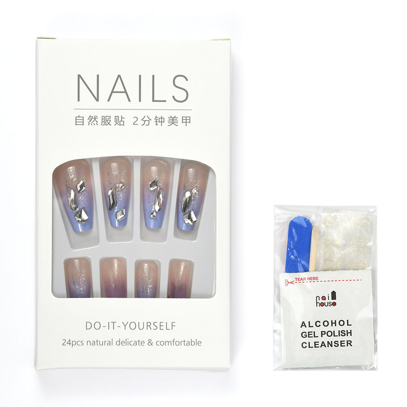 Artificial Press On Nails Diy Decoration False Nails Cover Sets