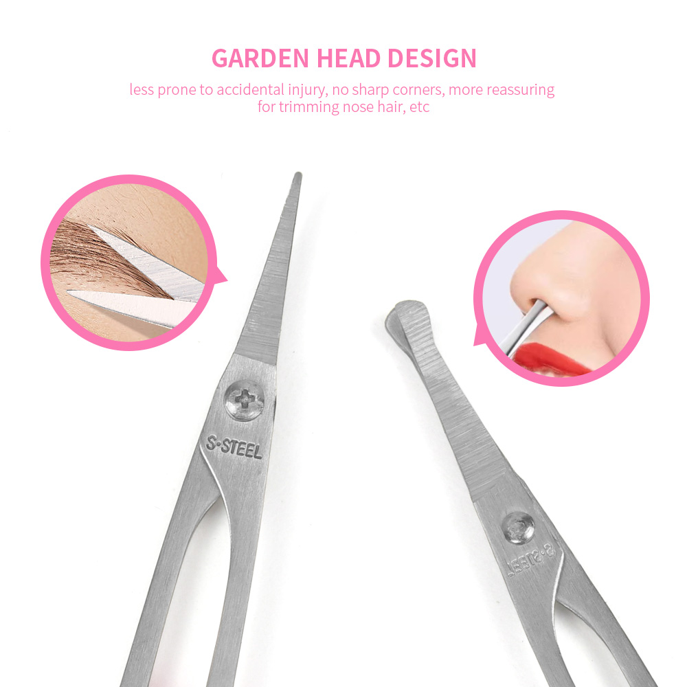 Colorful Plastic Handle Lash Scissors