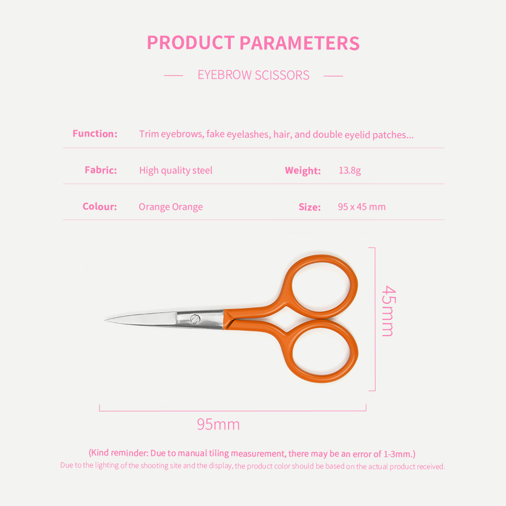 Eyelashes Small Scissors Colorful