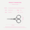 Eyebrow Grooming Scissors