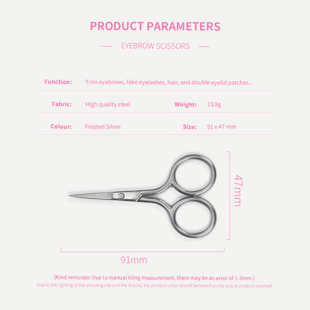 Eyebrow Grooming Scissors