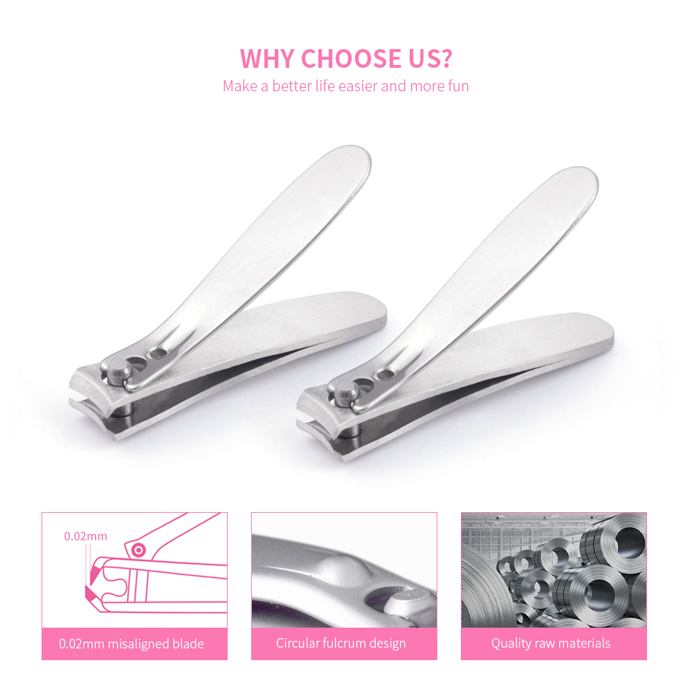 Stainless Steel Sharp Cuticle Nail Clipper