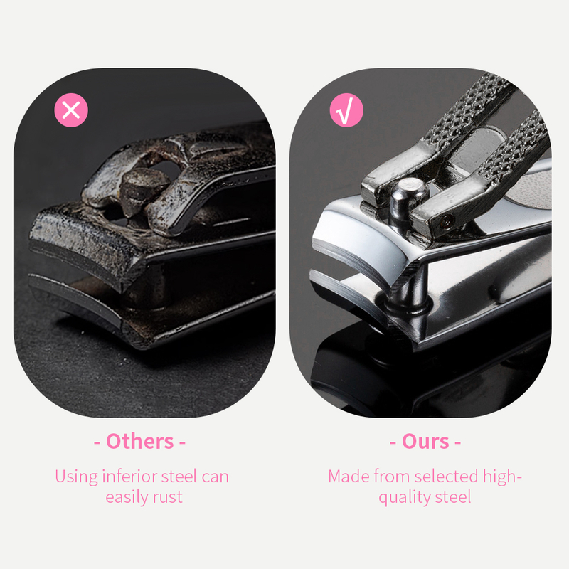 Luxury Diamound Cuticle Nail Clipper with Filer