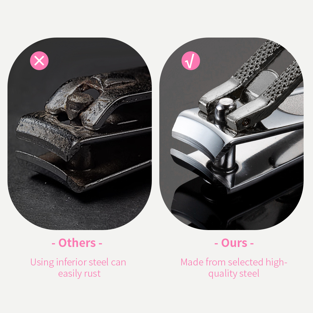 Luxury Diamound Cuticle Nail Clipper with Filer
