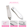 Gold Nail Trimmer with Nail File
