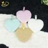 Peach Heart Shape Makeup Cleansing Pad