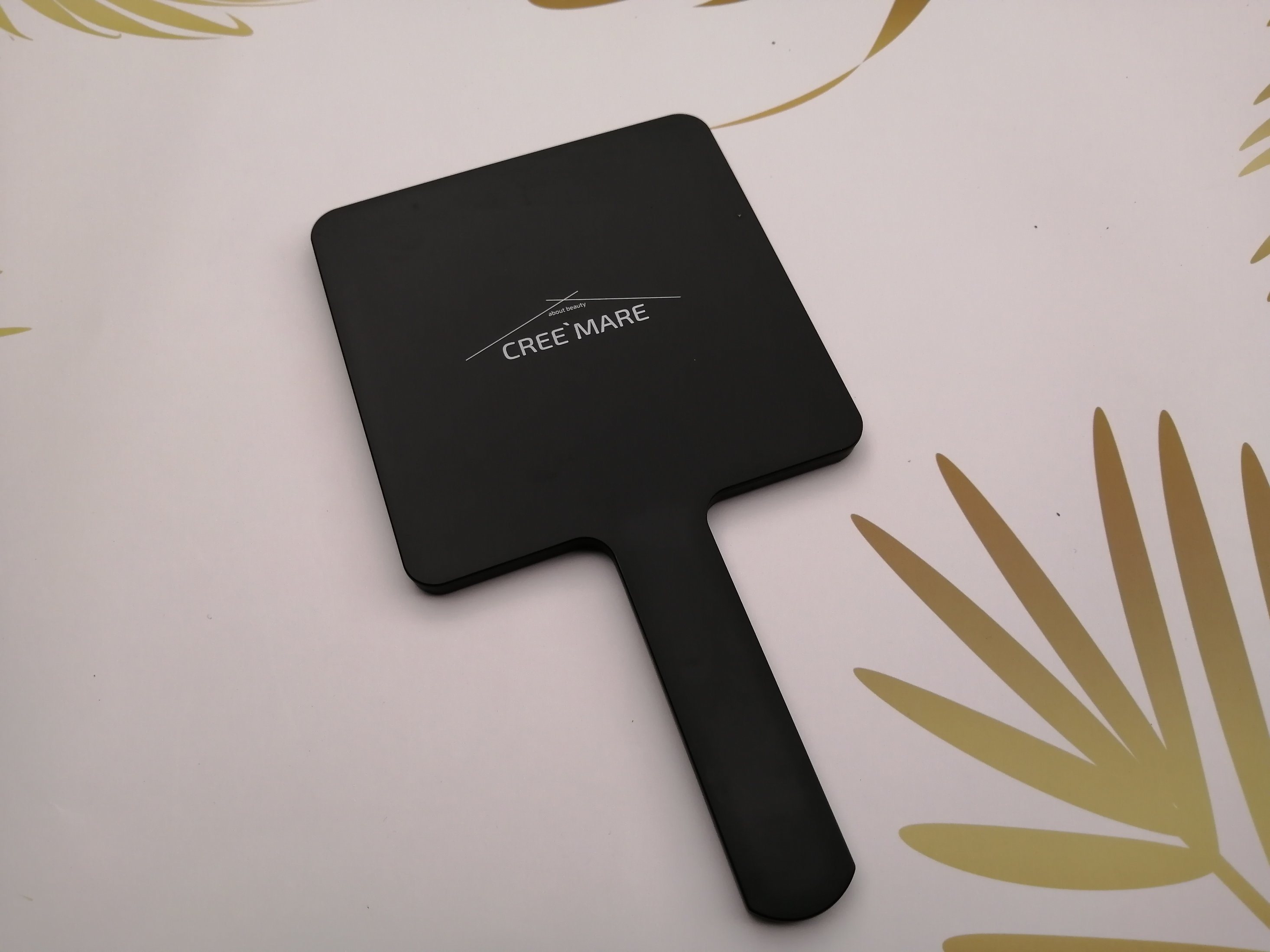 Personalized Metal Pocket Hand Held Mirror