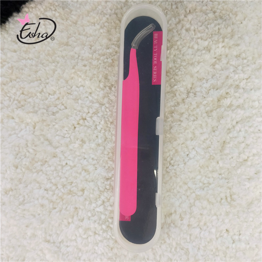 Volume Lash Tweezers With Plastic Box