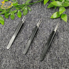 Black Ultra Fine Tip Eyelashes Tweezers