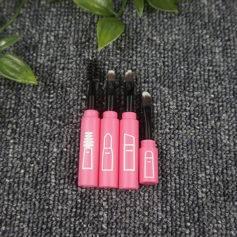 4pcs Premium Cosmetic Brush Foundation Blush