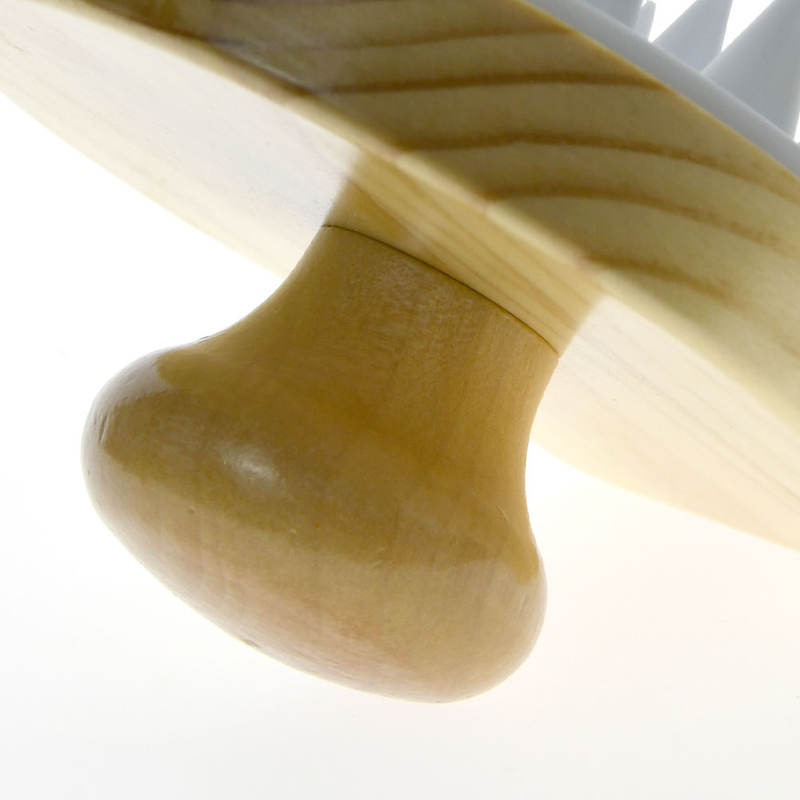 Wooden Wet and Dry Hair Brush