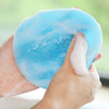 Handheld Silicone Rubber Bath Scrub Cleansing Brush