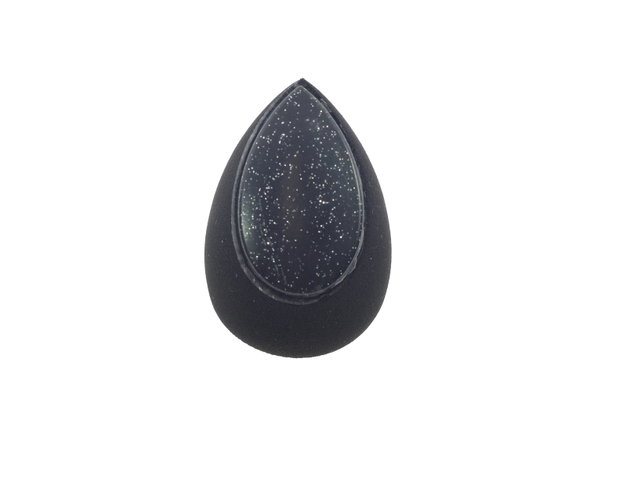 Silicone Face Water Drop Oblique Cutting Beauty Egg