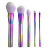 5 PCS Rainbow colorful makeup brush set
