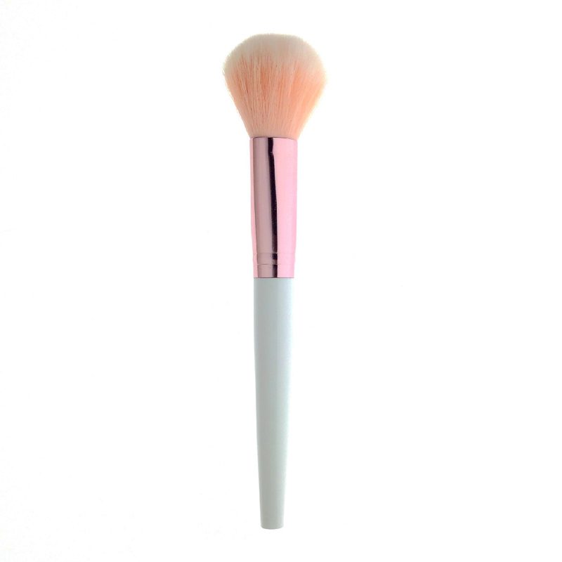 pink head powder high gloss makeup brush