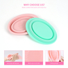 Silicone Foldable Makeup Brush Cleaning Bowl