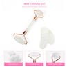 Handheld Guasha Facial Jade Roller Set
