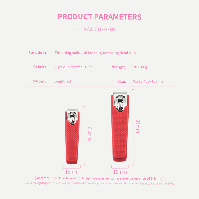 Nail Clipper with Silicone Case