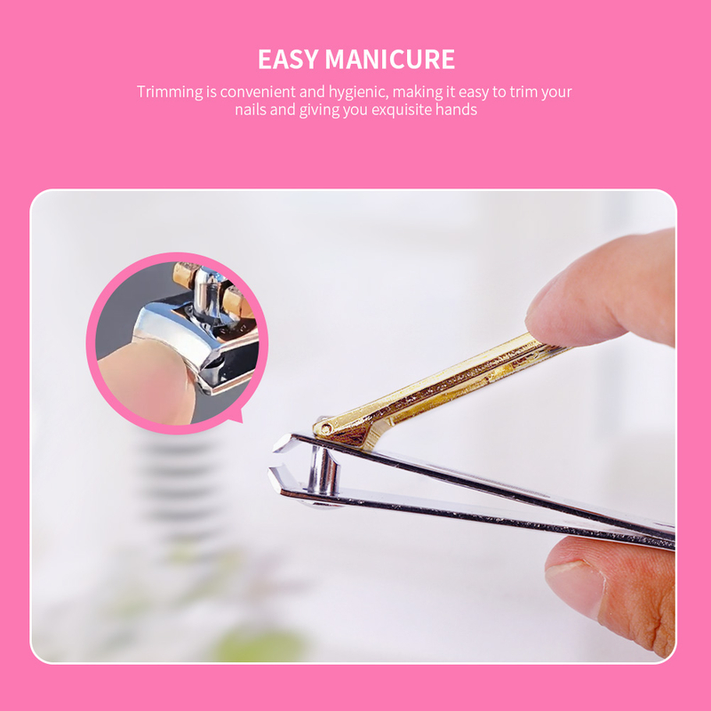 Creative Hollow Gold Pattern Manicure Trimmer