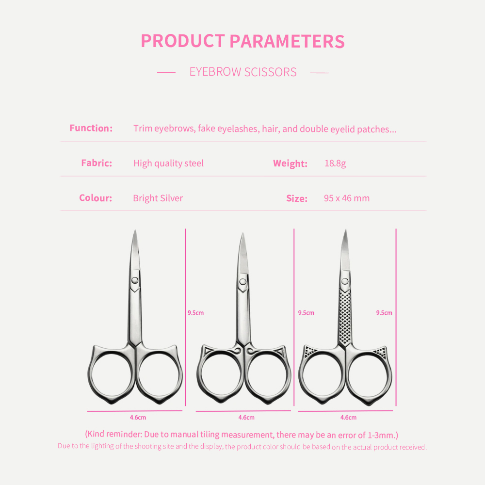 Eyelash Trimming Scissors