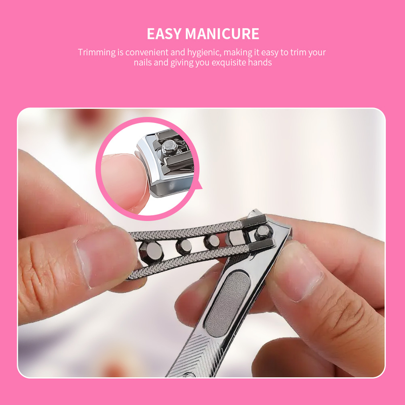 Luxury Diamound Cuticle Nail Clipper with Filer