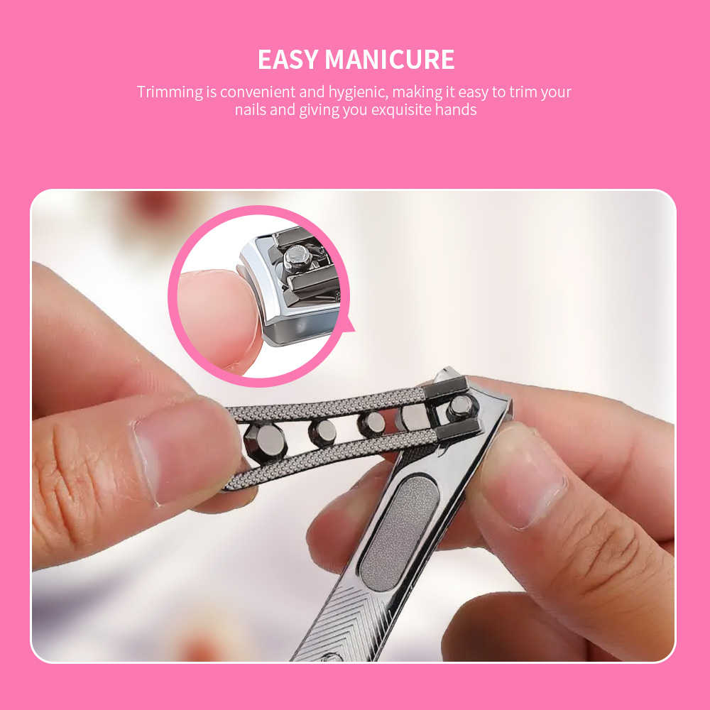 Luxury Diamound Cuticle Nail Clipper with Filer