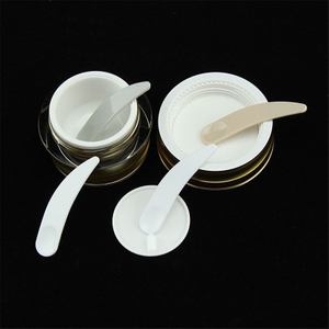 Eco Friendly White Cosmetic Spoon for Mixing And Sampling