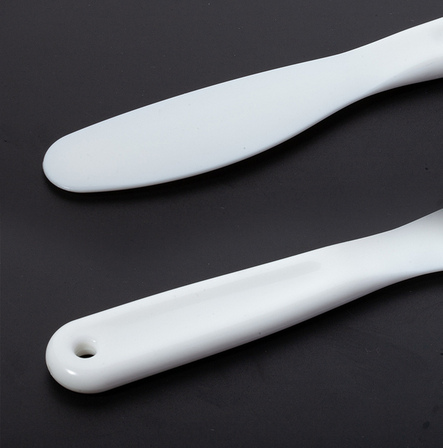 Eco Friendly White Face Care Cosmetic Spatula