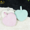 Peach Heart Shape Makeup Cleansing Pad