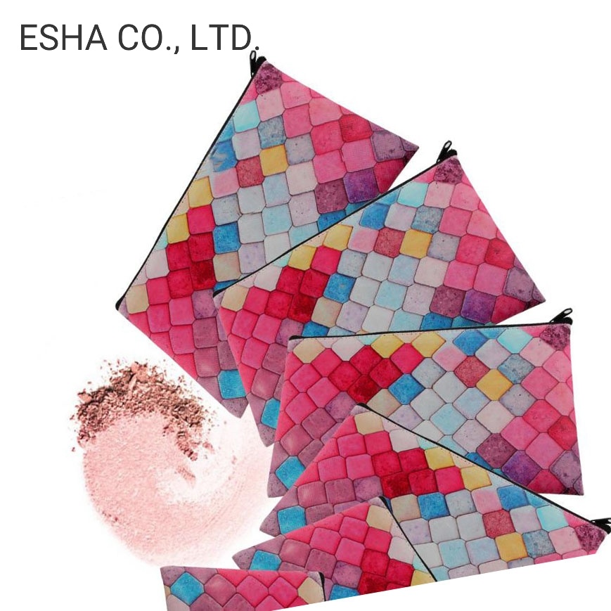 Colorful Hot Selling PU Leather Brush Cosmetic Bag