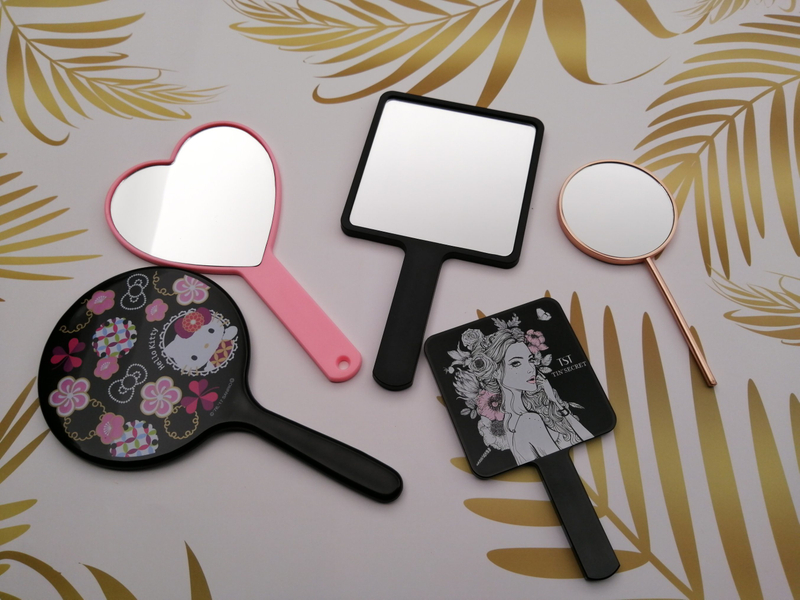 Personalized Metal Pocket Hand Held Mirror
