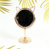 Mini Standing Metal Tabletop Mirror