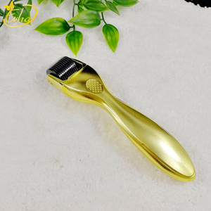 Metallic Micro Needling Gold Color 3 in 1 Derma Roller