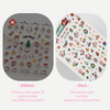 Christmas Halloween Cartoon Nail Art Sticker Decals