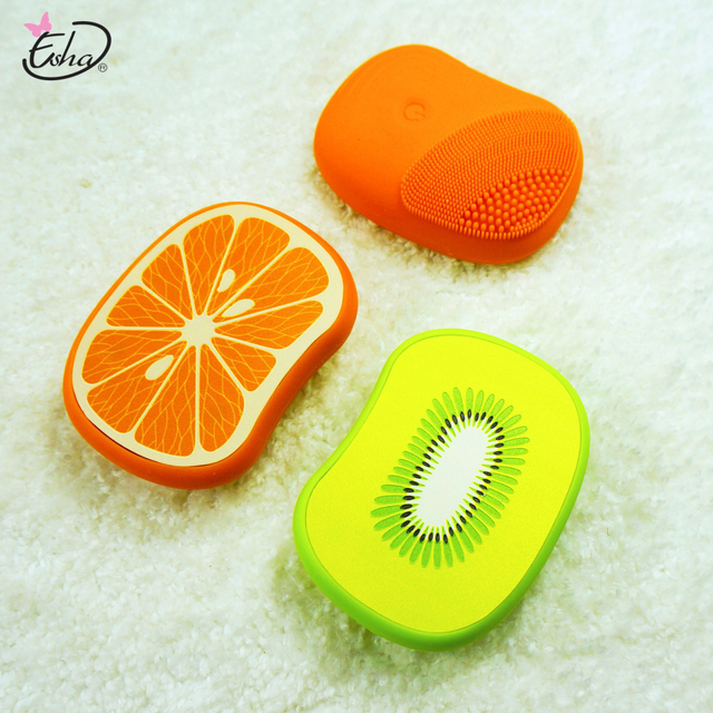 Fruit Shape Silicone Facial Cleansing Brush