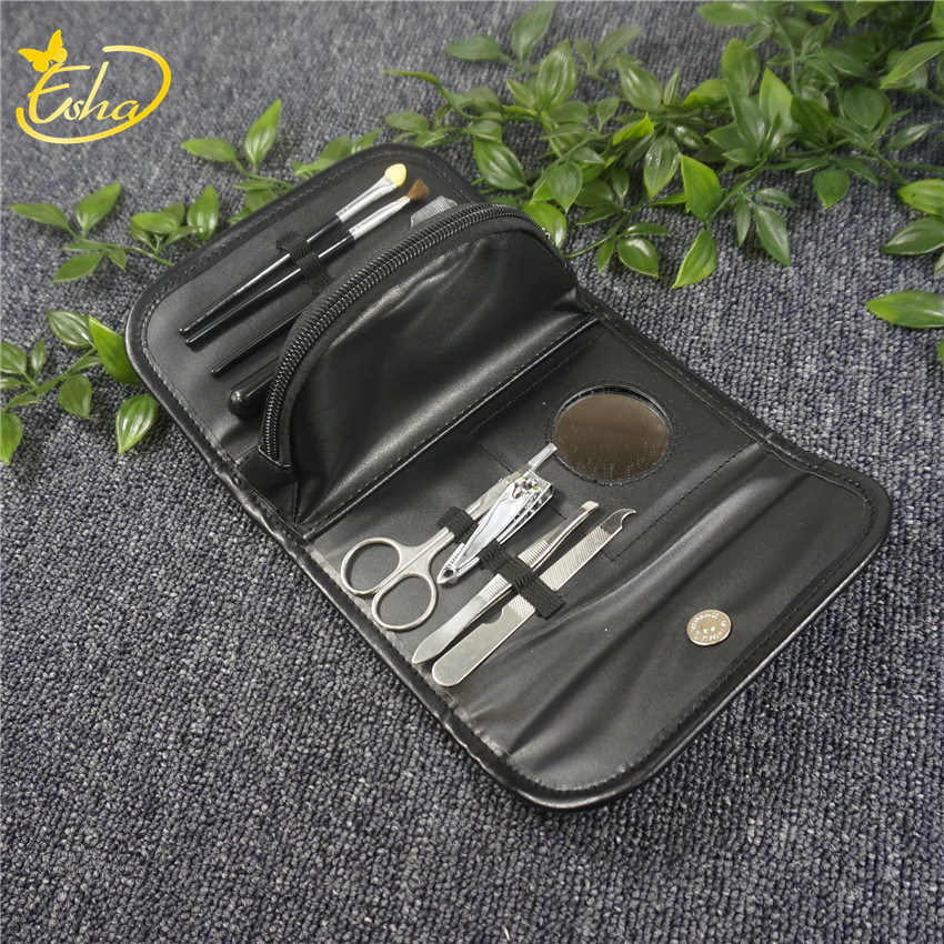 Nail Manicure Tools Set Nails Clipper Scissors Tweezer Knife