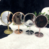 Gold Mini Round Table Cosmetic Mirror