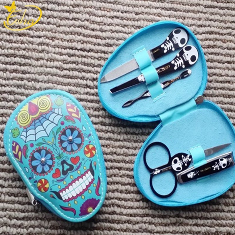 Human Skeleton Pattern Personality Manicure Set