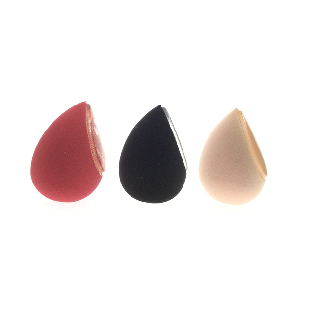 Silicone Face Water Drop Oblique Cutting Beauty Egg