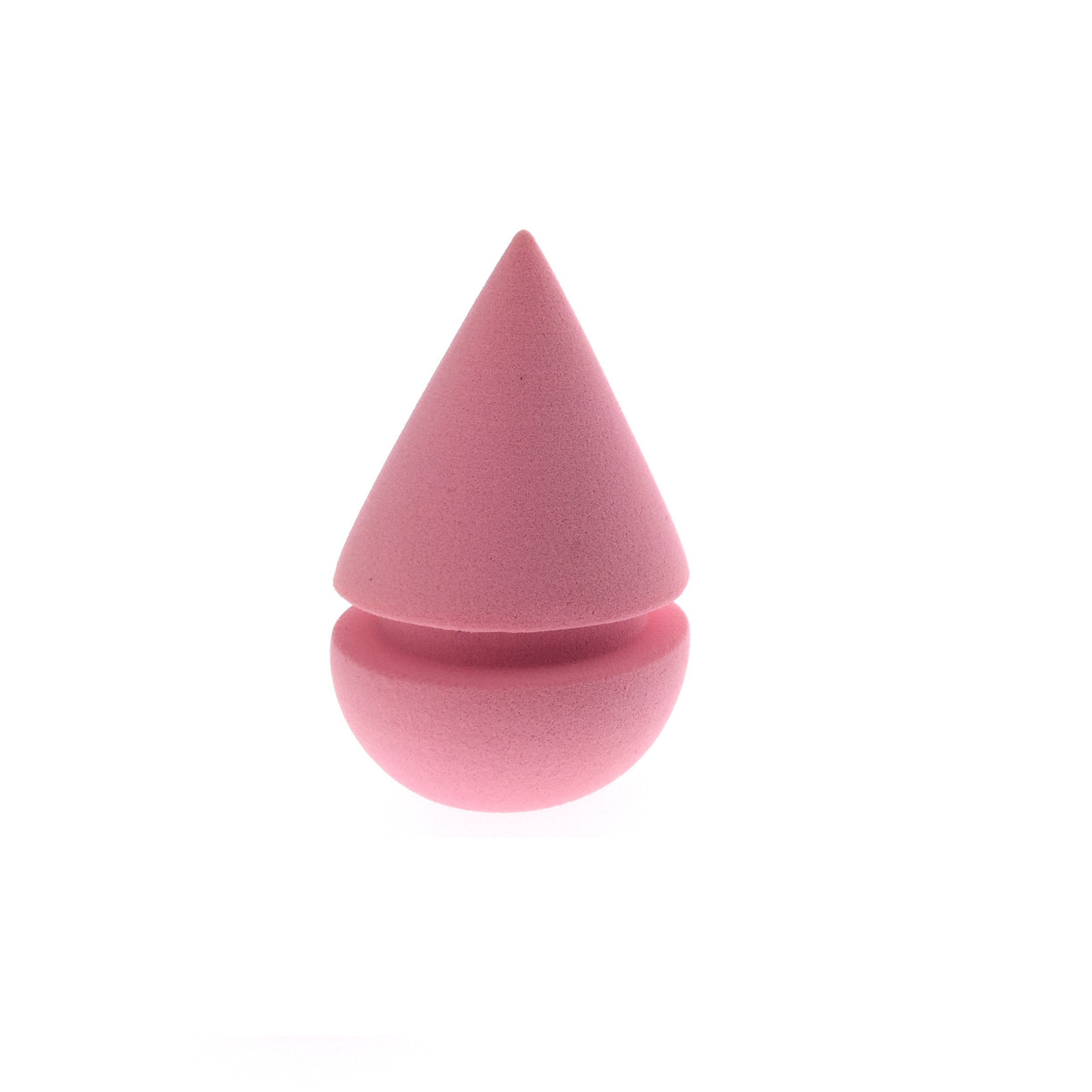 Pink Conic Top Makeup Puff Makeup Sponge