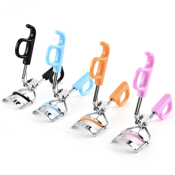Fashionable colorful cosmetic eyelash curler
