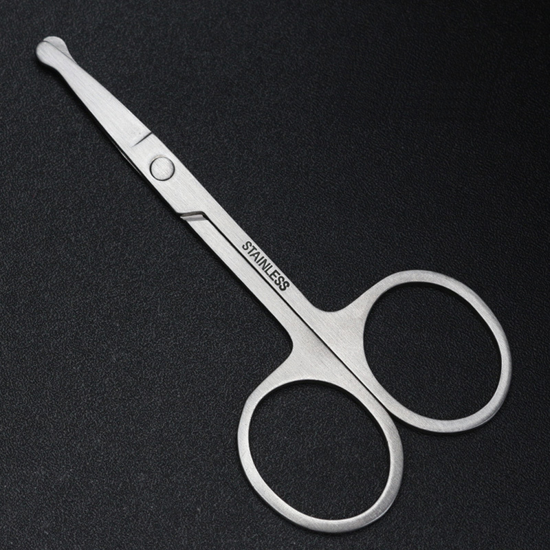 Round Tip Professional Small Eyebrow Scissors