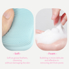 Face scrub exfoliator brush silicone facial cleansing brush