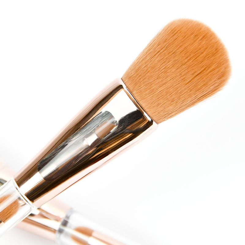 Retractable 4 in 1 Mini Makeup Brush Set